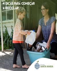 Quatro dicas para começar a reciclar