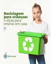 Reciclagem para crianças