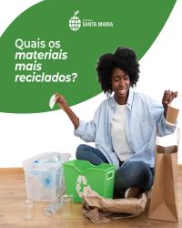 Quais os materiais mais recicloados?