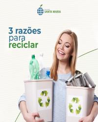 3 razões para reciclar